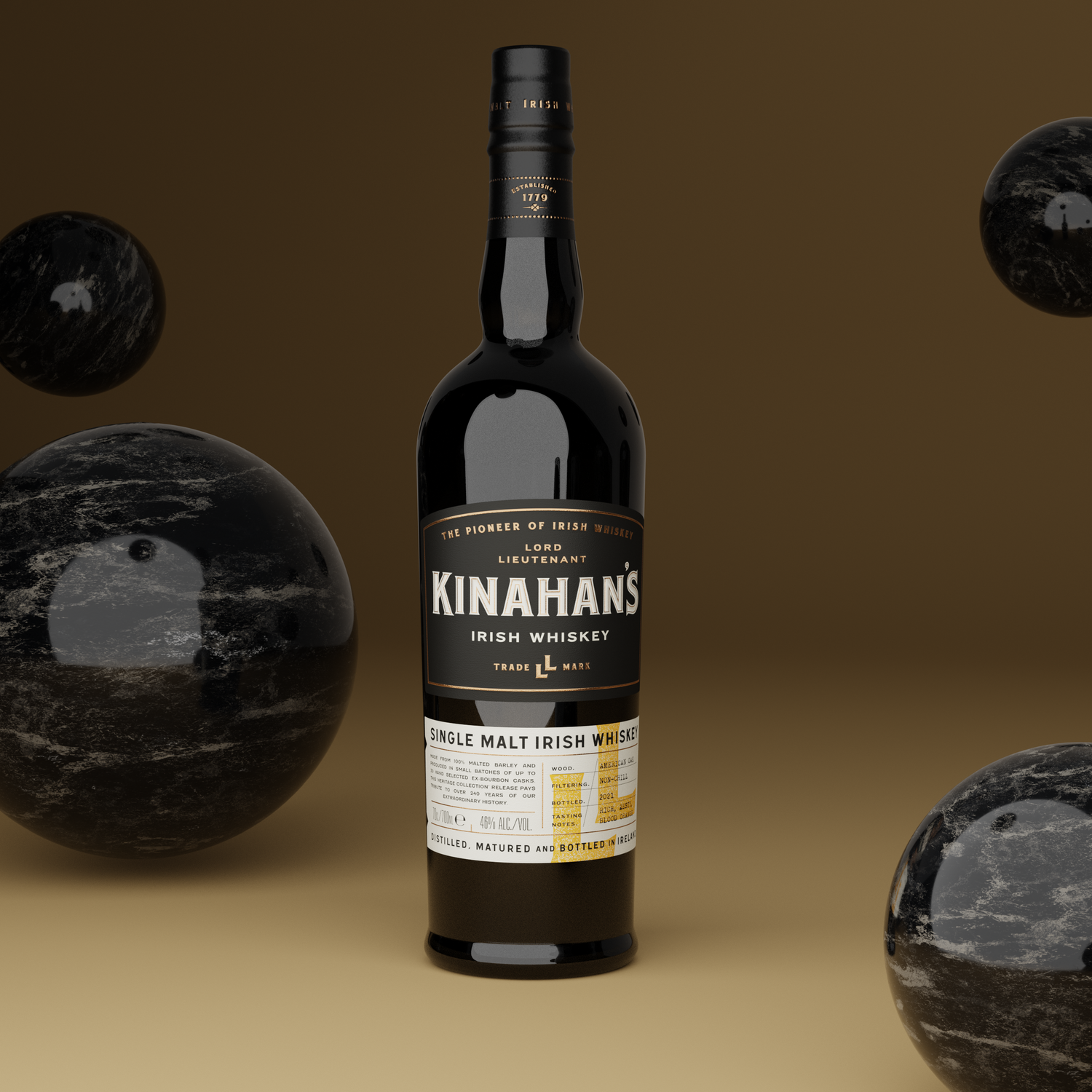 KINAHAN'S IRISH WHISKEY