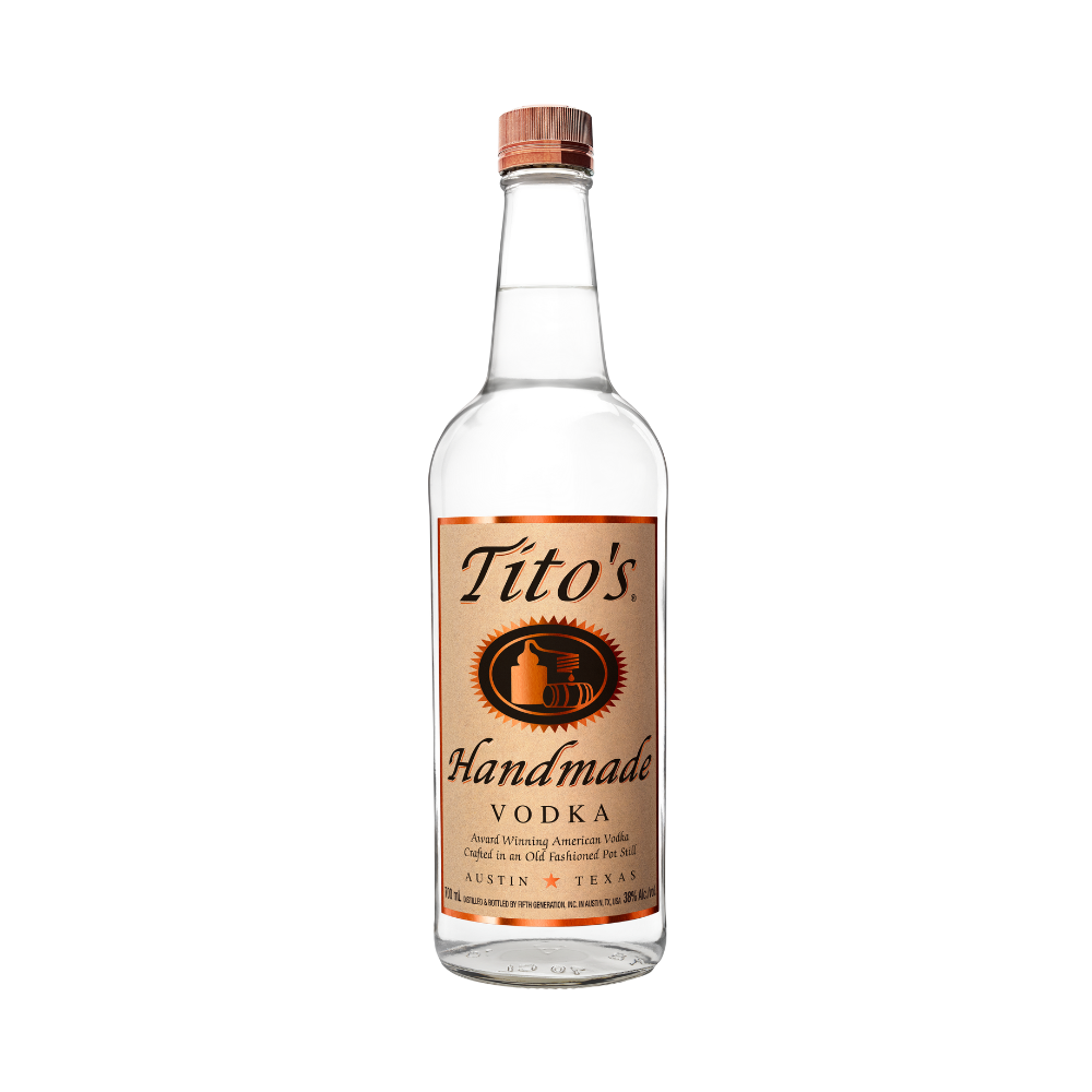 Titos Handmade Vodka 700ml. Certified Kosher, Gluten Free.
