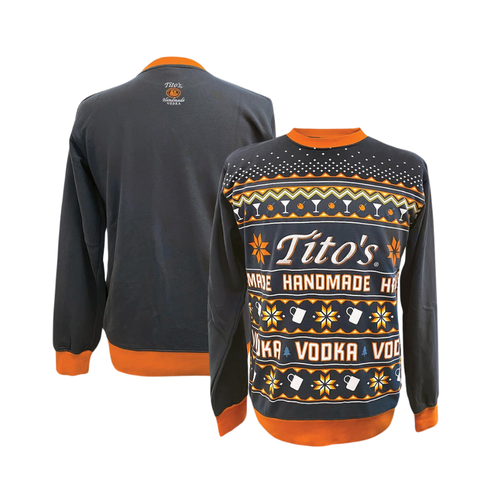 Tito's christmas sweatshirt sale