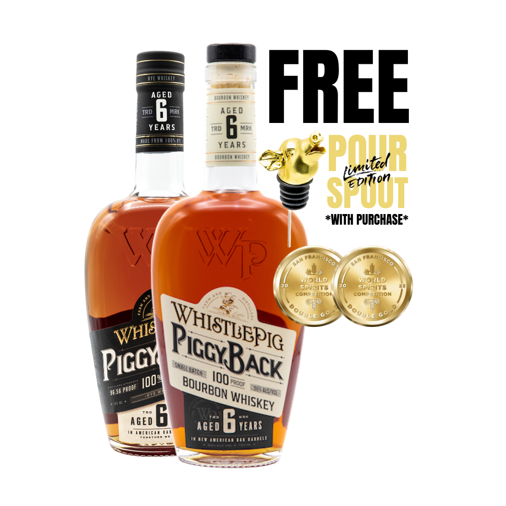 Whistlepig Piggyback Rye Year Glen Ridge Bottle King