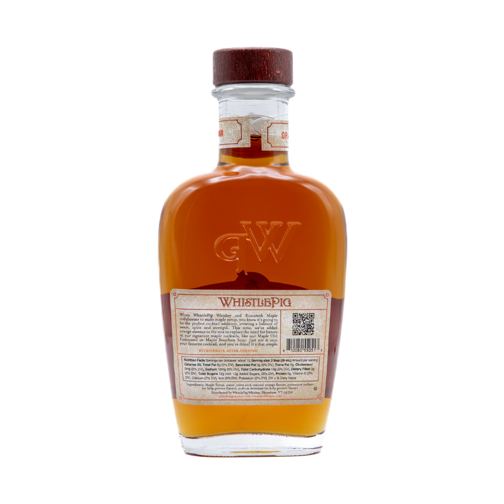 SIGNATURE MAPLE COCKTAIL SYRUP: ORANGE EDITION