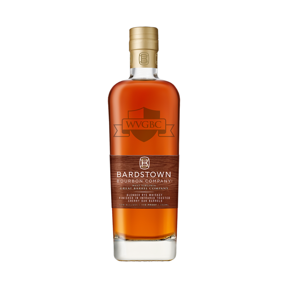 BARDSTOWN BOURBON CO. COLLABORATIVE SERIES BLENDED RYE WHISKEY - WEST VIRGINIA GREAT BARRELL CO.